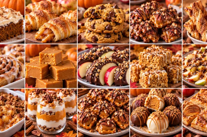 15 Easy 3-Ingredient Fall Desserts