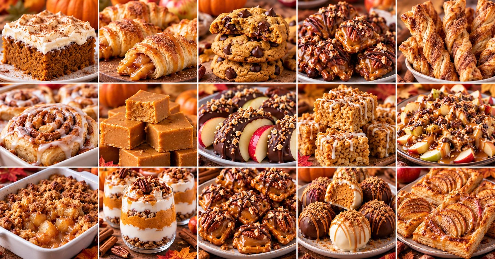 15 Easy 3-Ingredient Fall Desserts