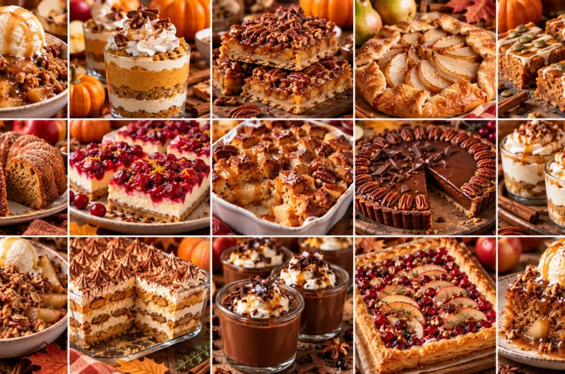 15 Easy Dessert Recipes for a Fall Dinner Party