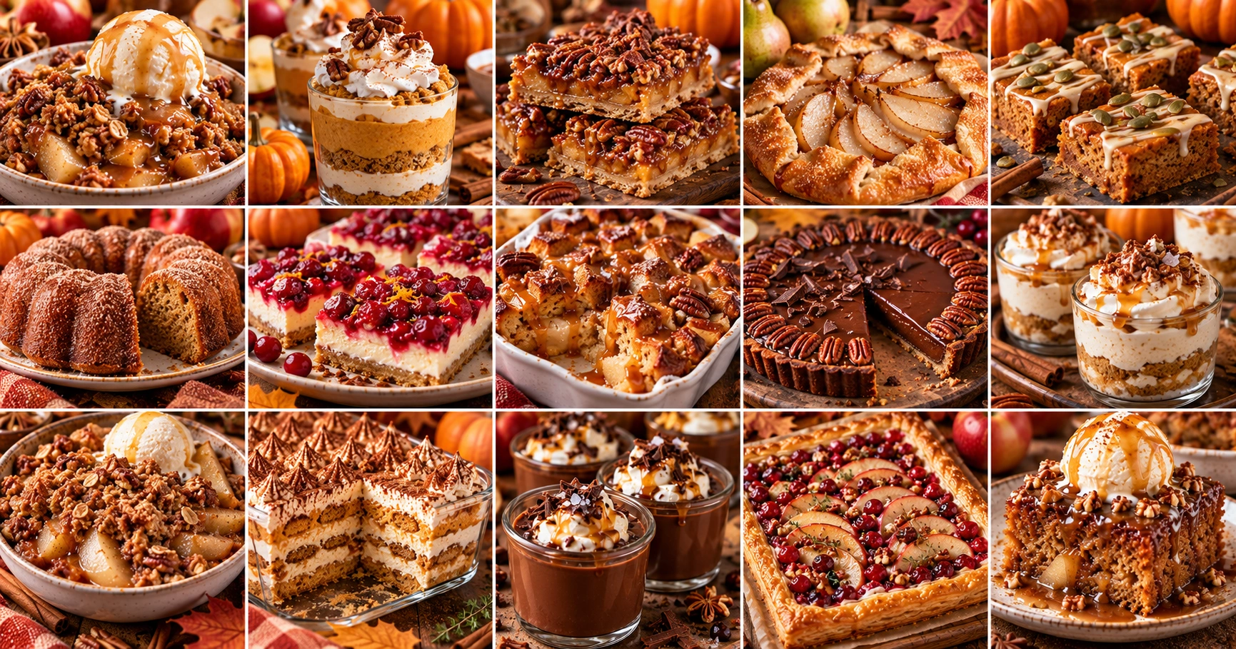 15 Easy Dessert Recipes for a Fall Dinner Party