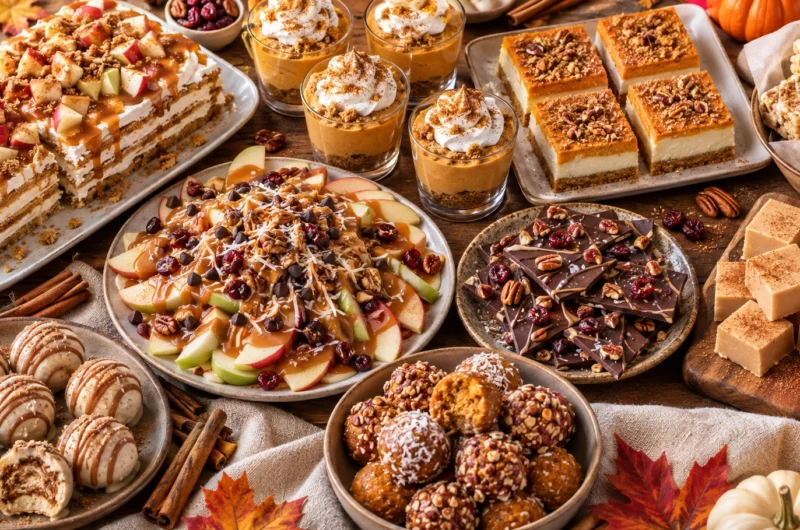 15 Easy No-Bake Fall Desserts