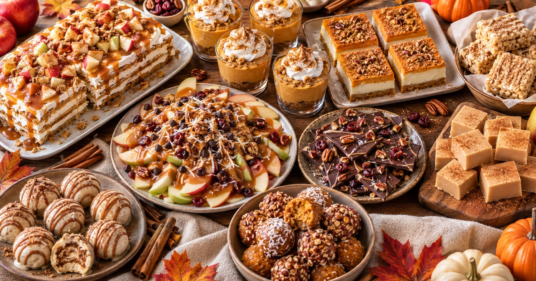 15 Easy No-Bake Fall Desserts