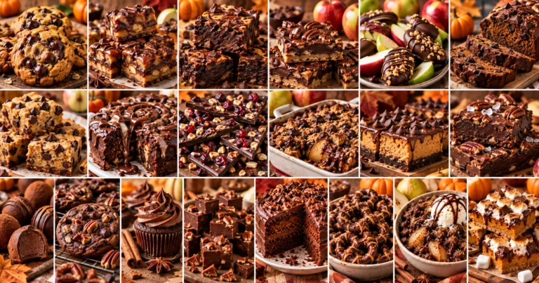 20 Easy Fall Chocolate Desserts