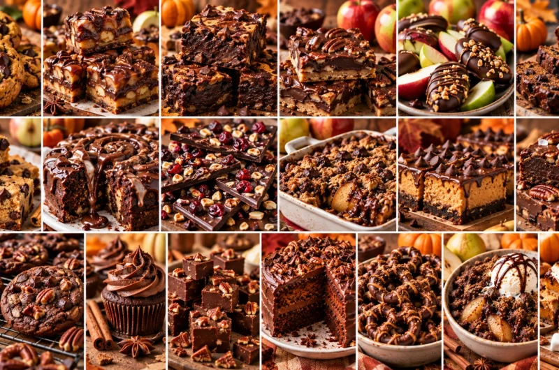 20 Easy Fall Chocolate Desserts
