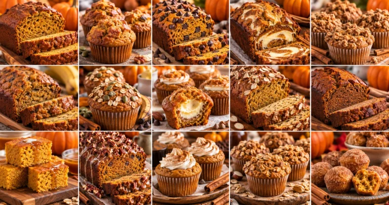 20 Easy Pumpkin Bread and Muffin Recipes