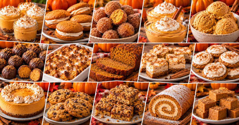 20 Easy Pumpkin Desserts for Fall