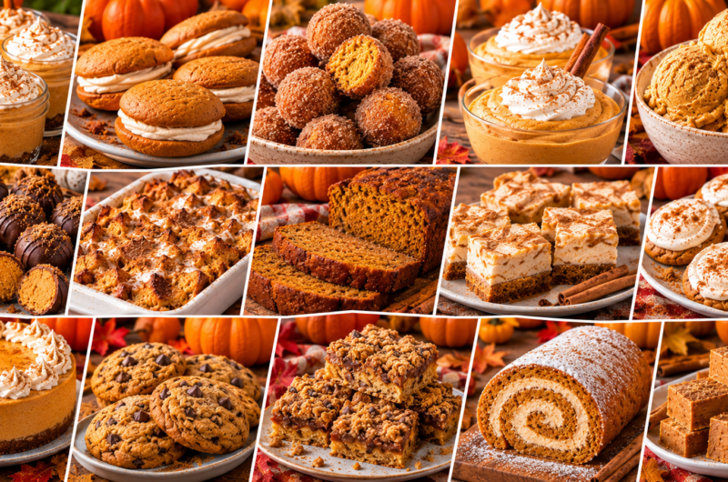 20 Easy Pumpkin Desserts for Fall