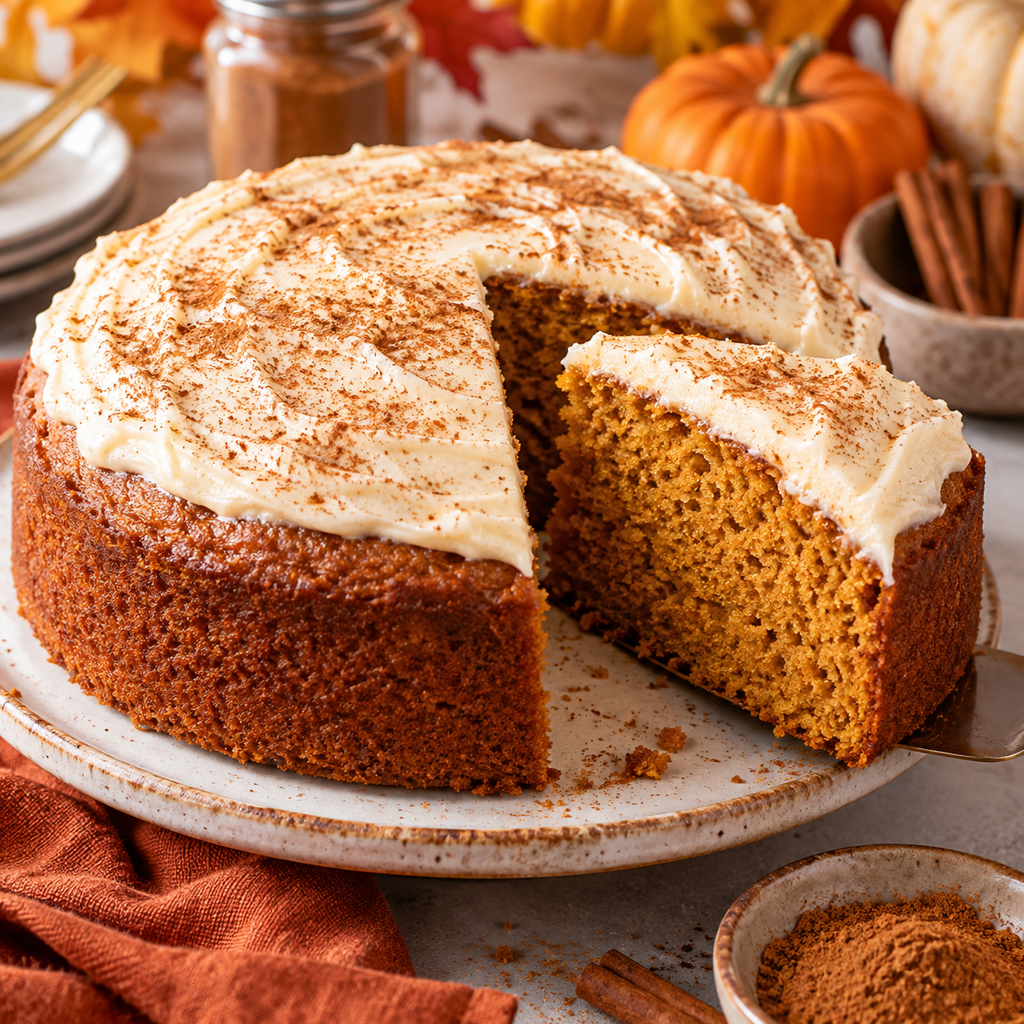 3-Ingredient Pumpkin Spice Cake