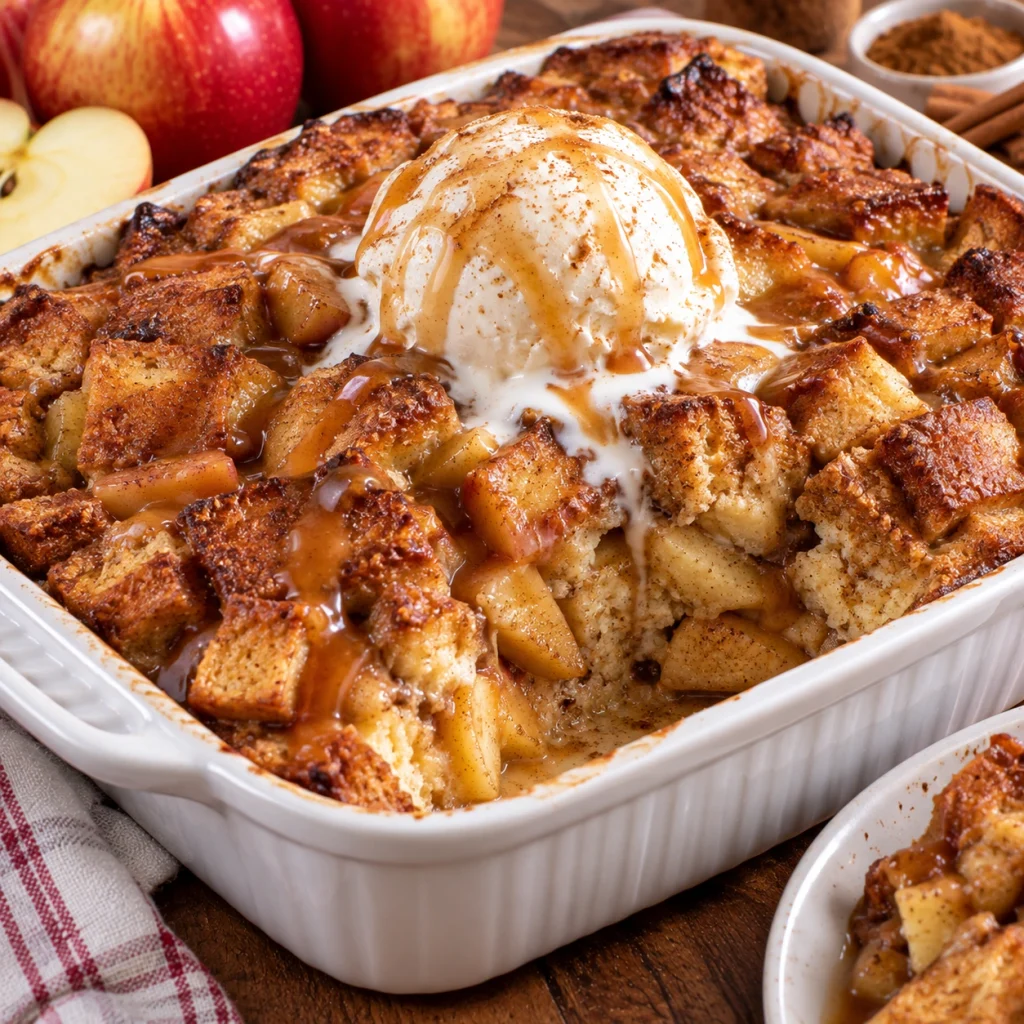 Apple Bread Pudding