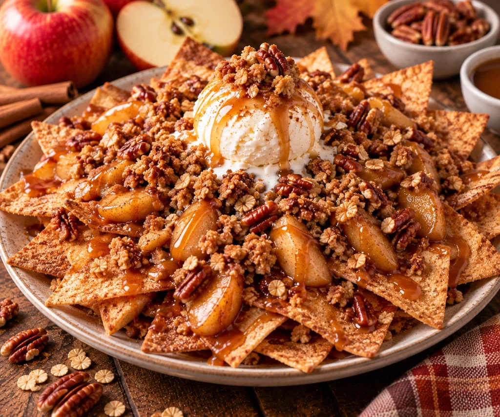 Apple Crisp Nachos