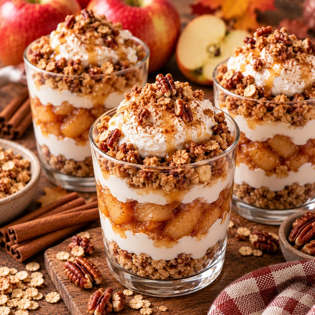 Apple Crisp Parfaits
