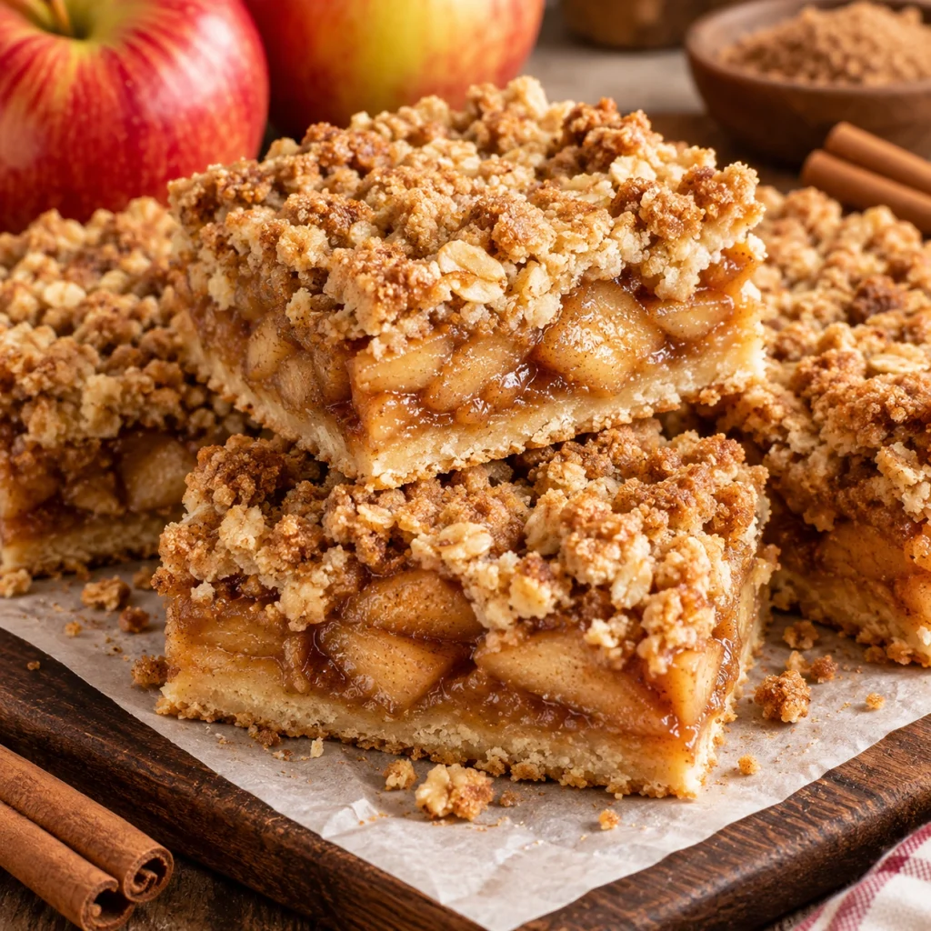 Apple Crumble Bars