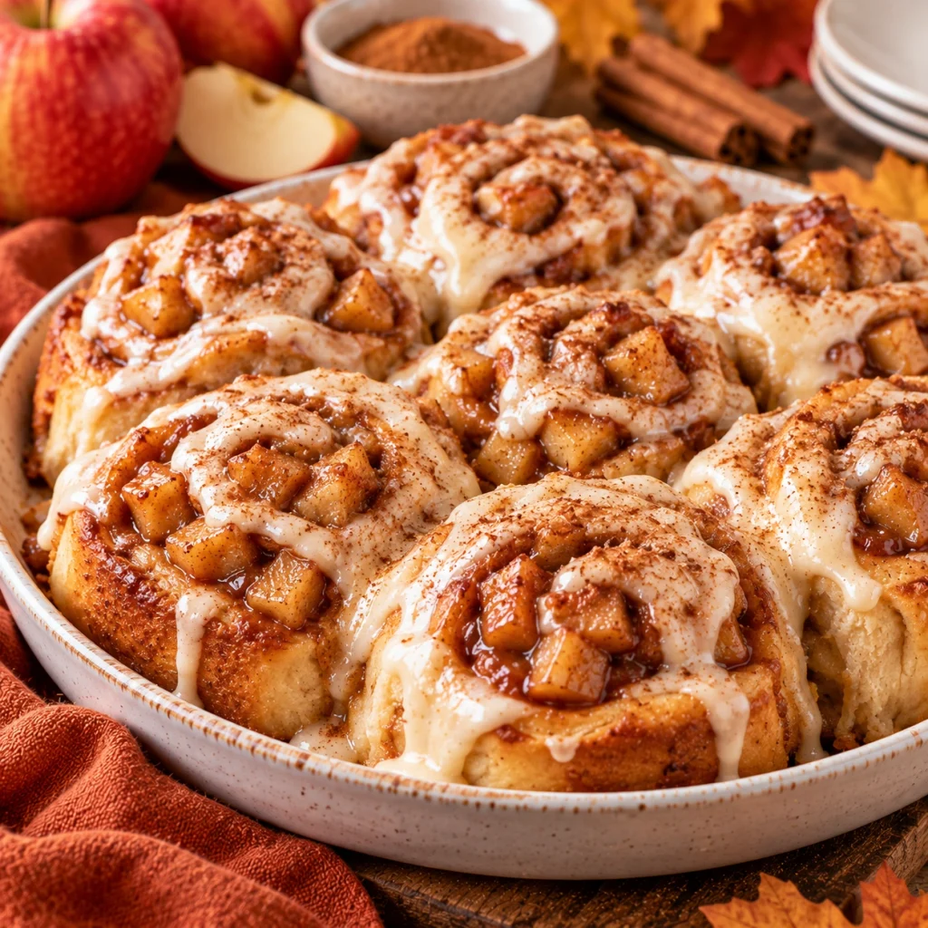 Apple Pie Cinnamon Rolls