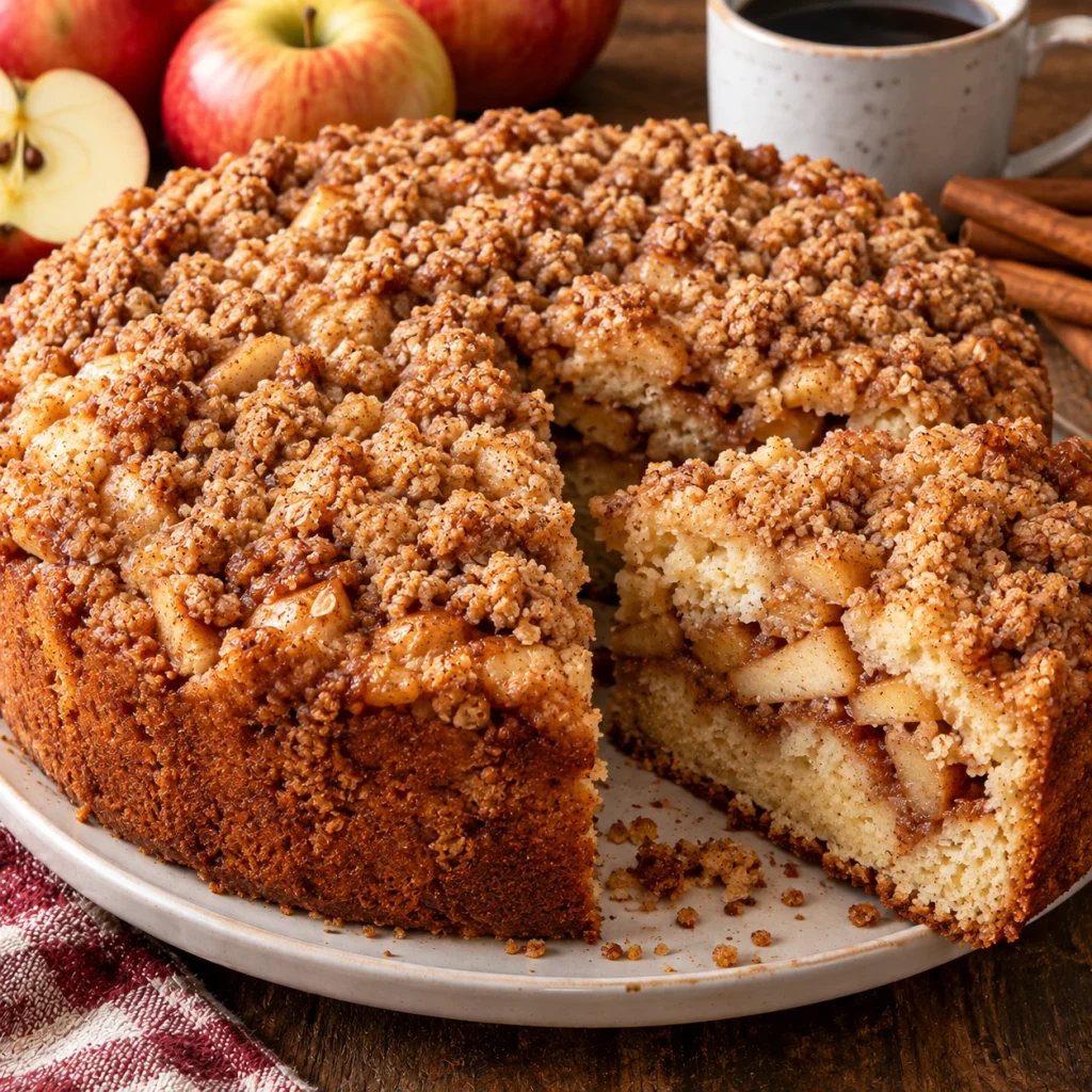 Apple Streusel Coffee Cake