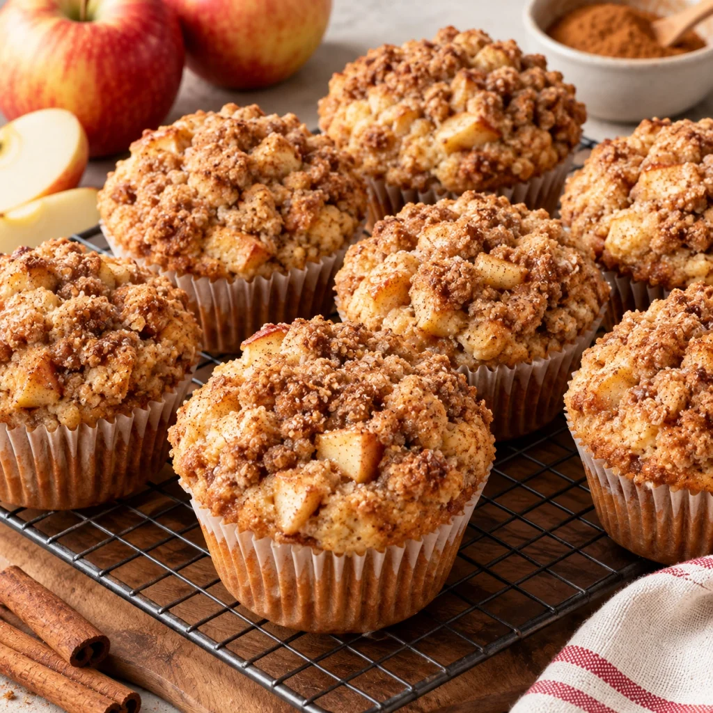 Apple Streusel Muffins