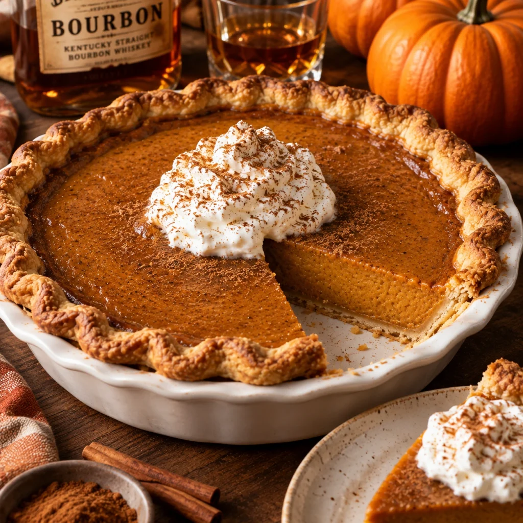 Bourbon Pumpkin Pie