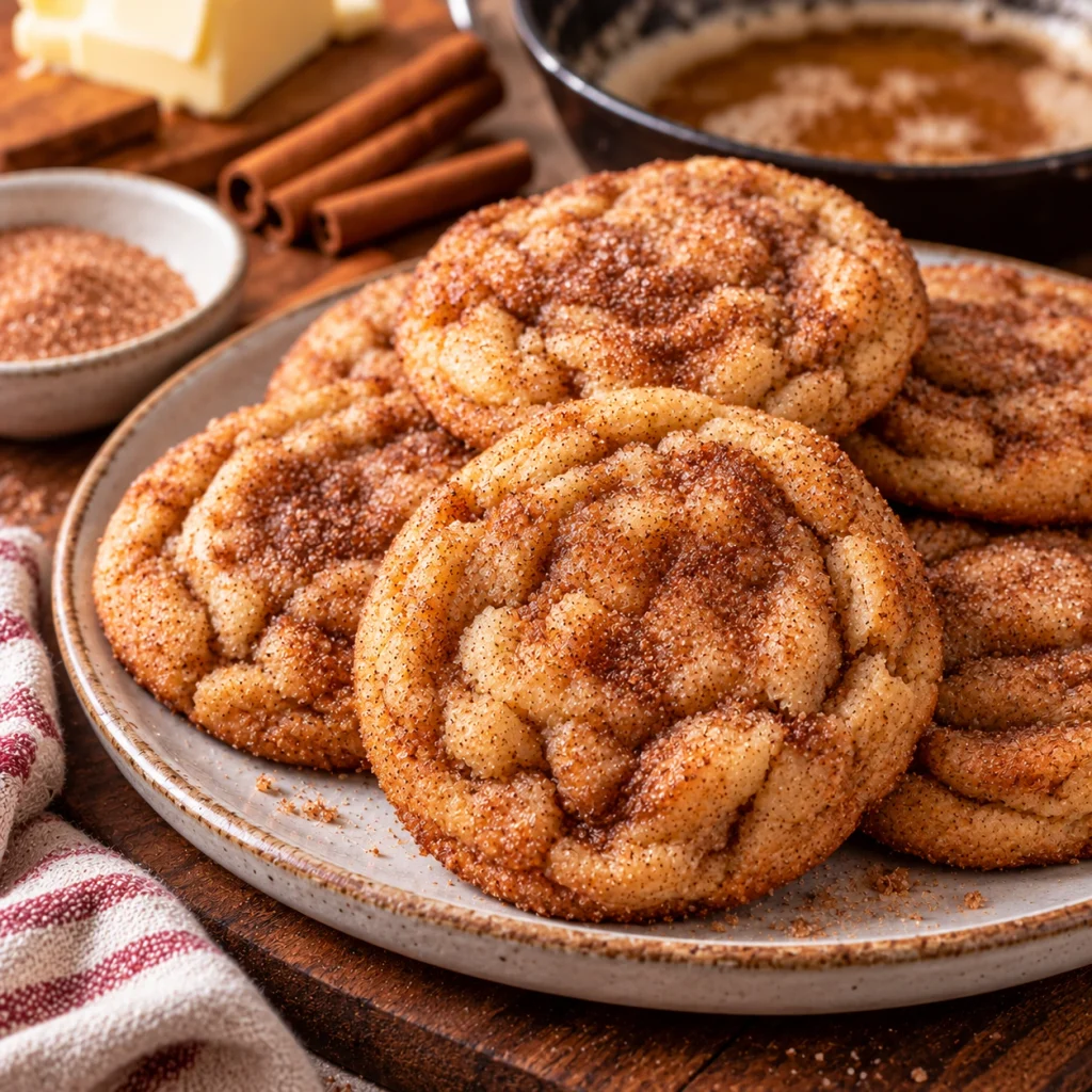 Brown Butter Cinnamon Cookies