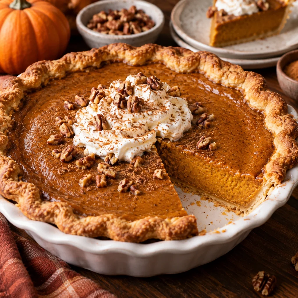 Brown Butter Pumpkin Pie