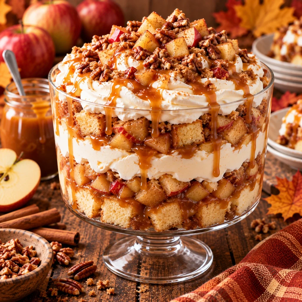 Caramel Apple Trifle