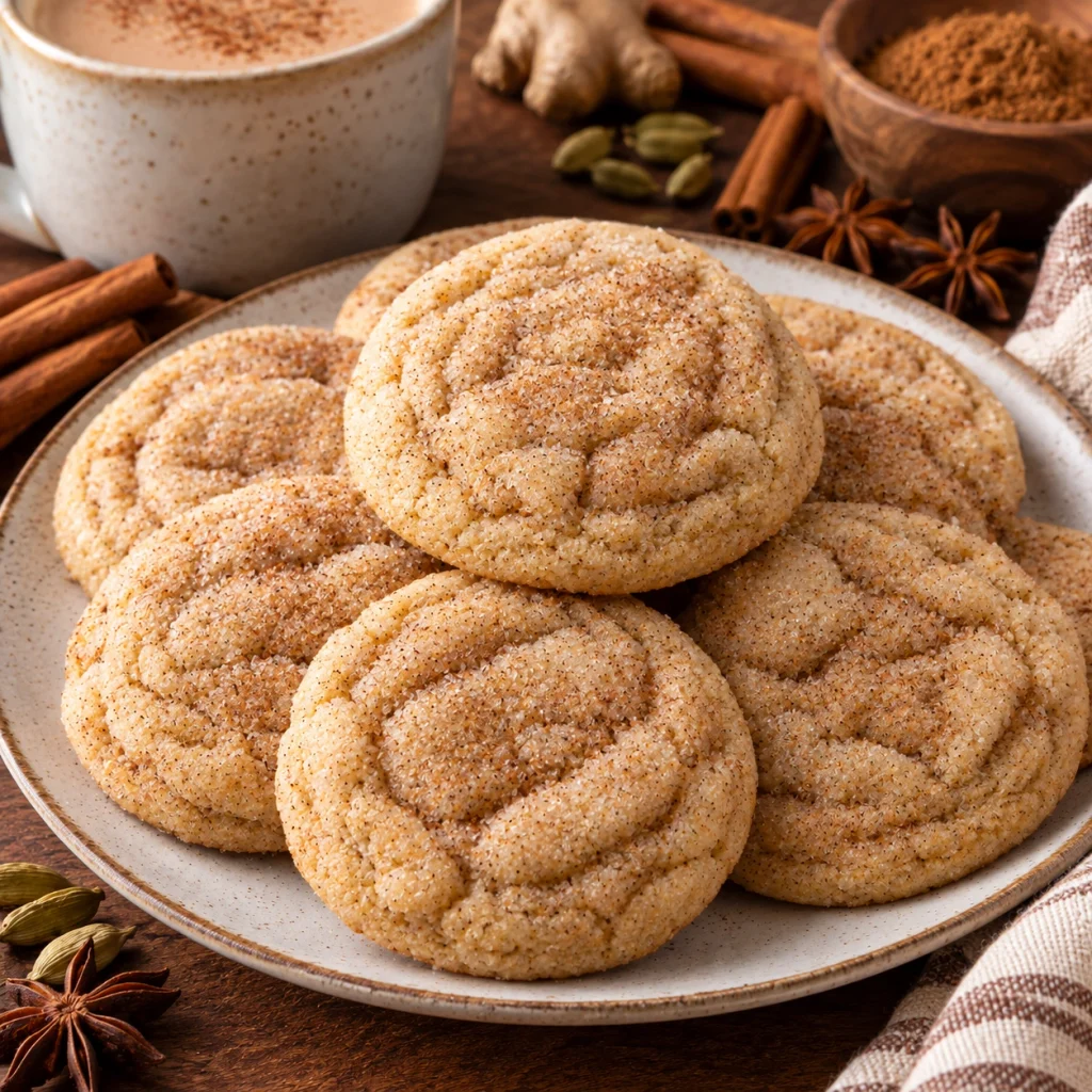 Chai Spice Sugar Cookies
