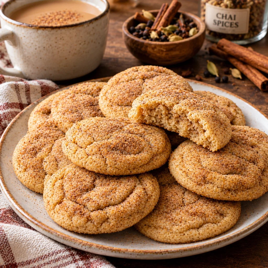 Chai-Spiced Sugar Cookies