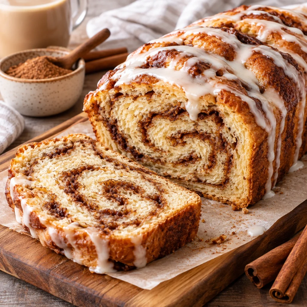 Cinnamon Roll Bread