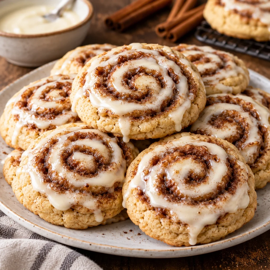 Cinnamon Roll Cookies