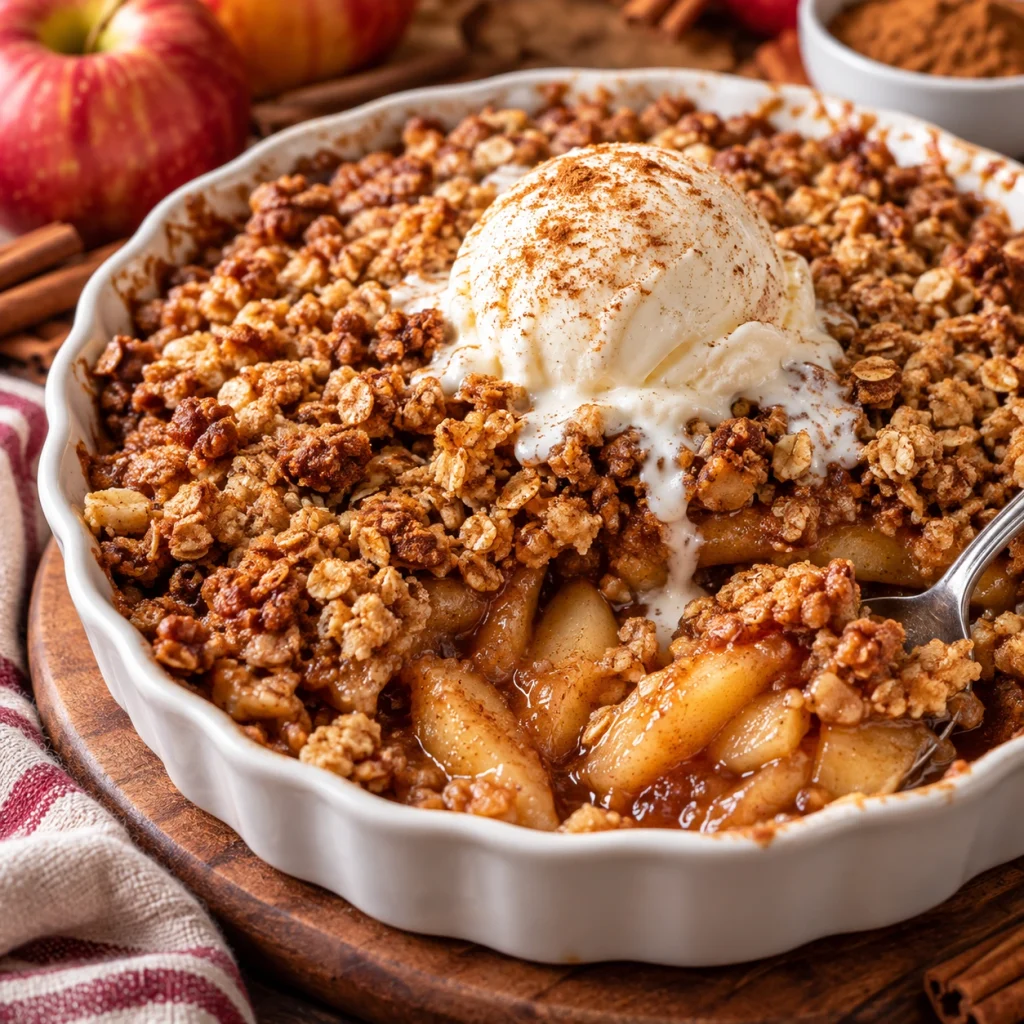 Classic Apple Cinnamon Crisp
