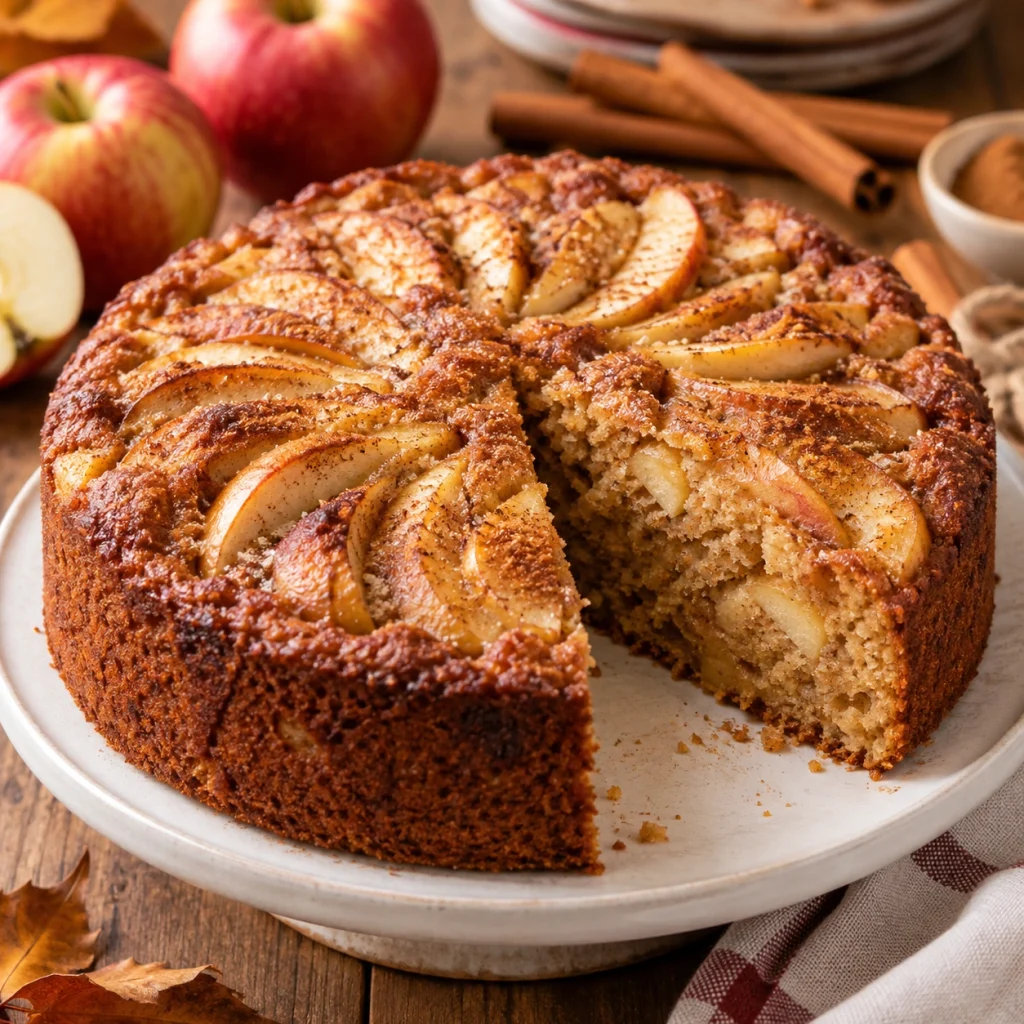 Classic Spiced Apple Cake
