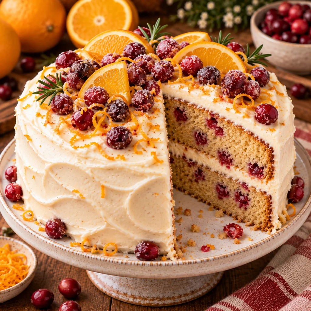 Cranberry Orange Cake