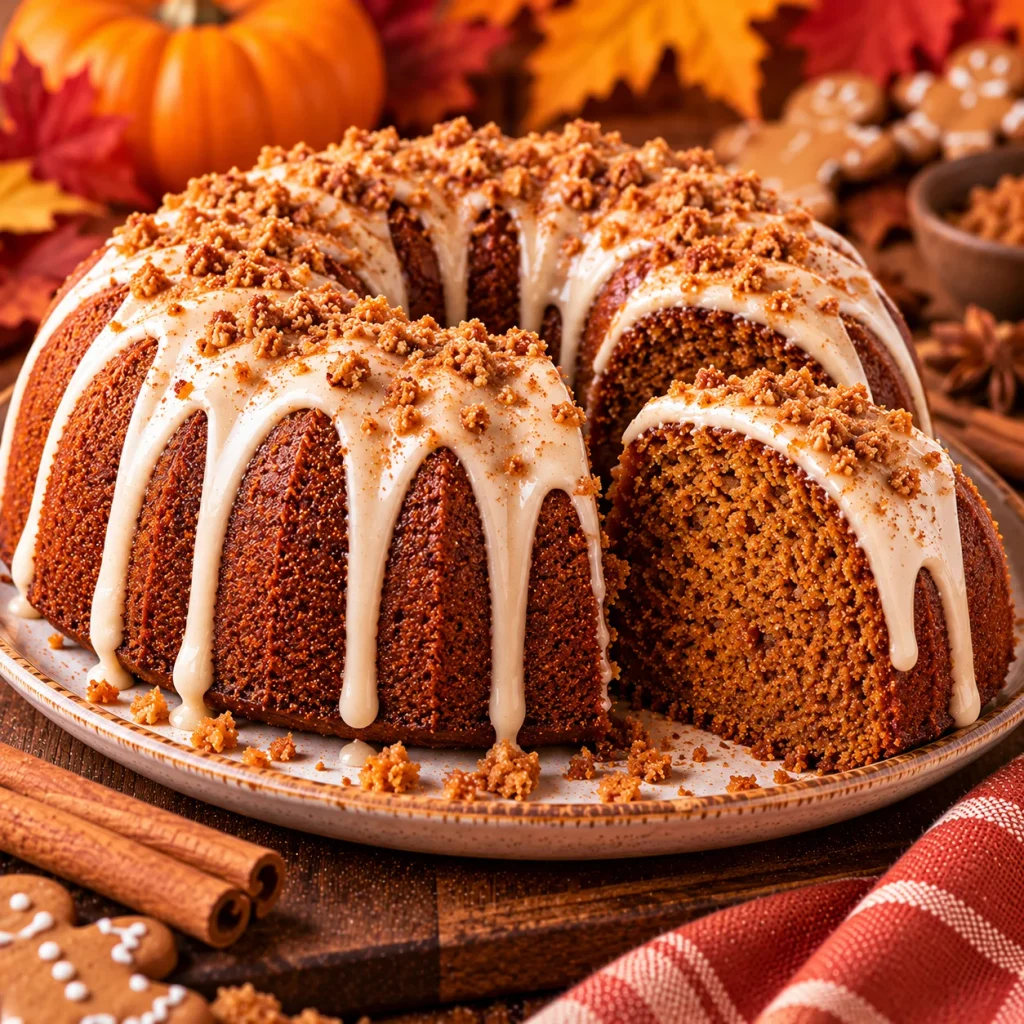 Gingerbread Bundt Cake