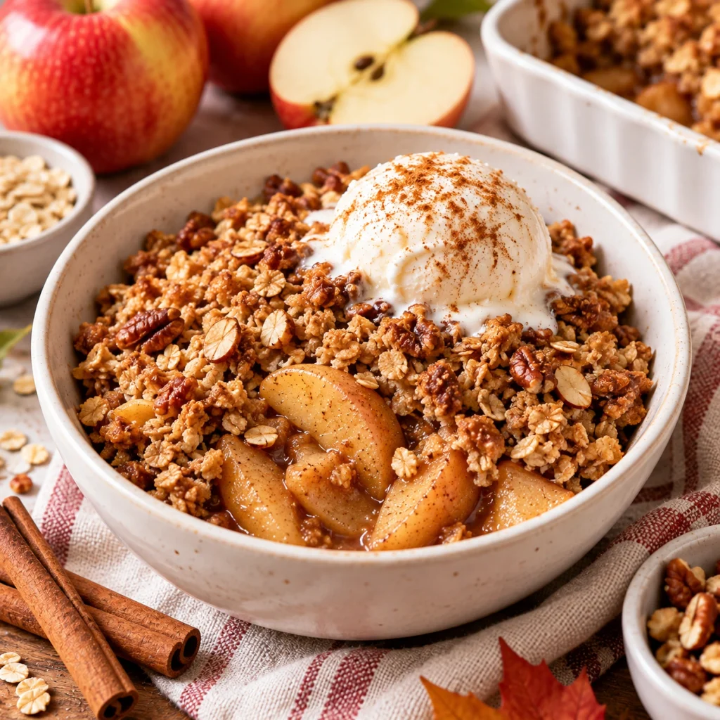 Healthy Apple Crisp