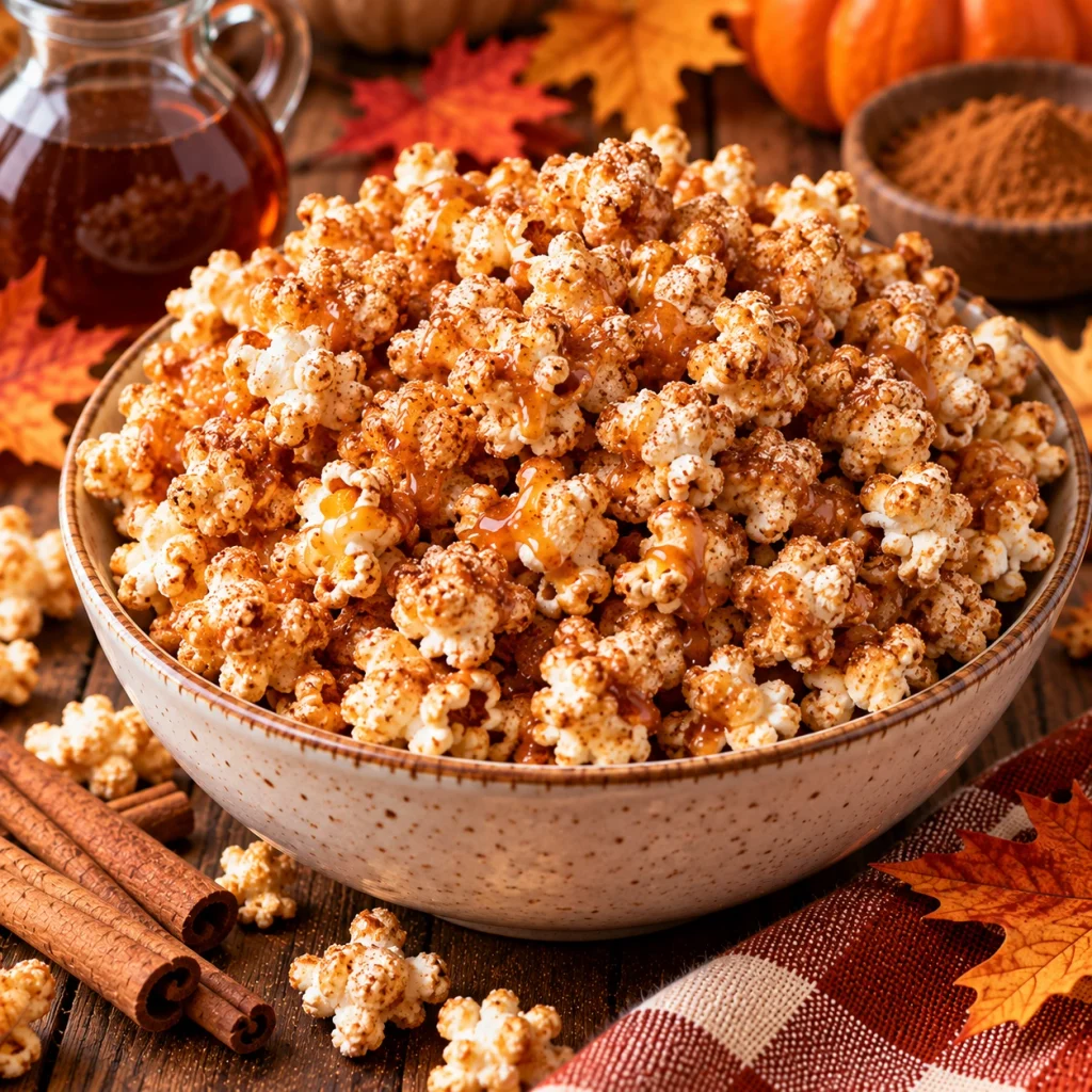Maple Cinnamon Popcorn