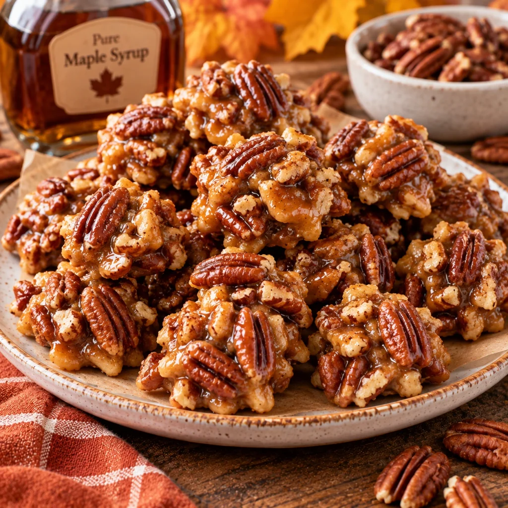 Maple Pecan Clusters