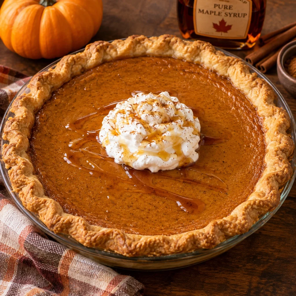 Maple Pumpkin Pie