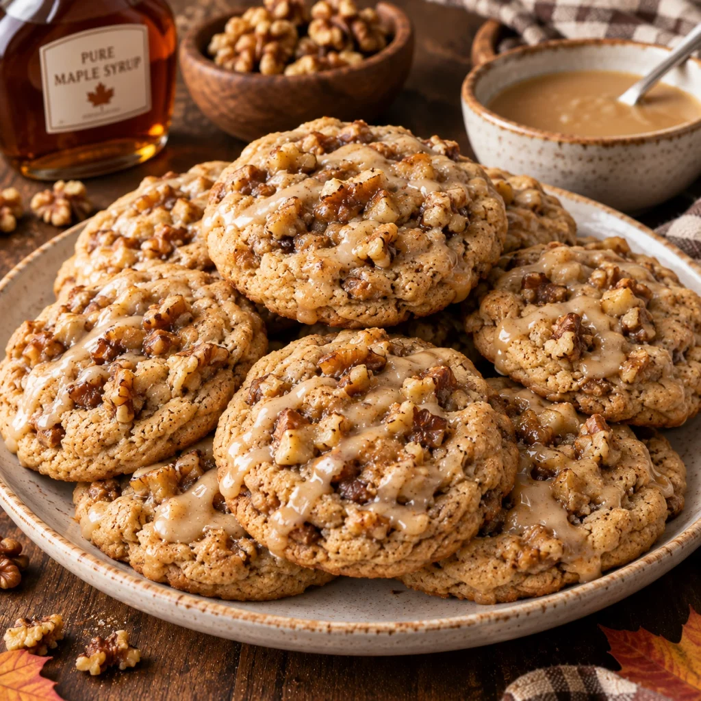 Maple Walnut Cookies