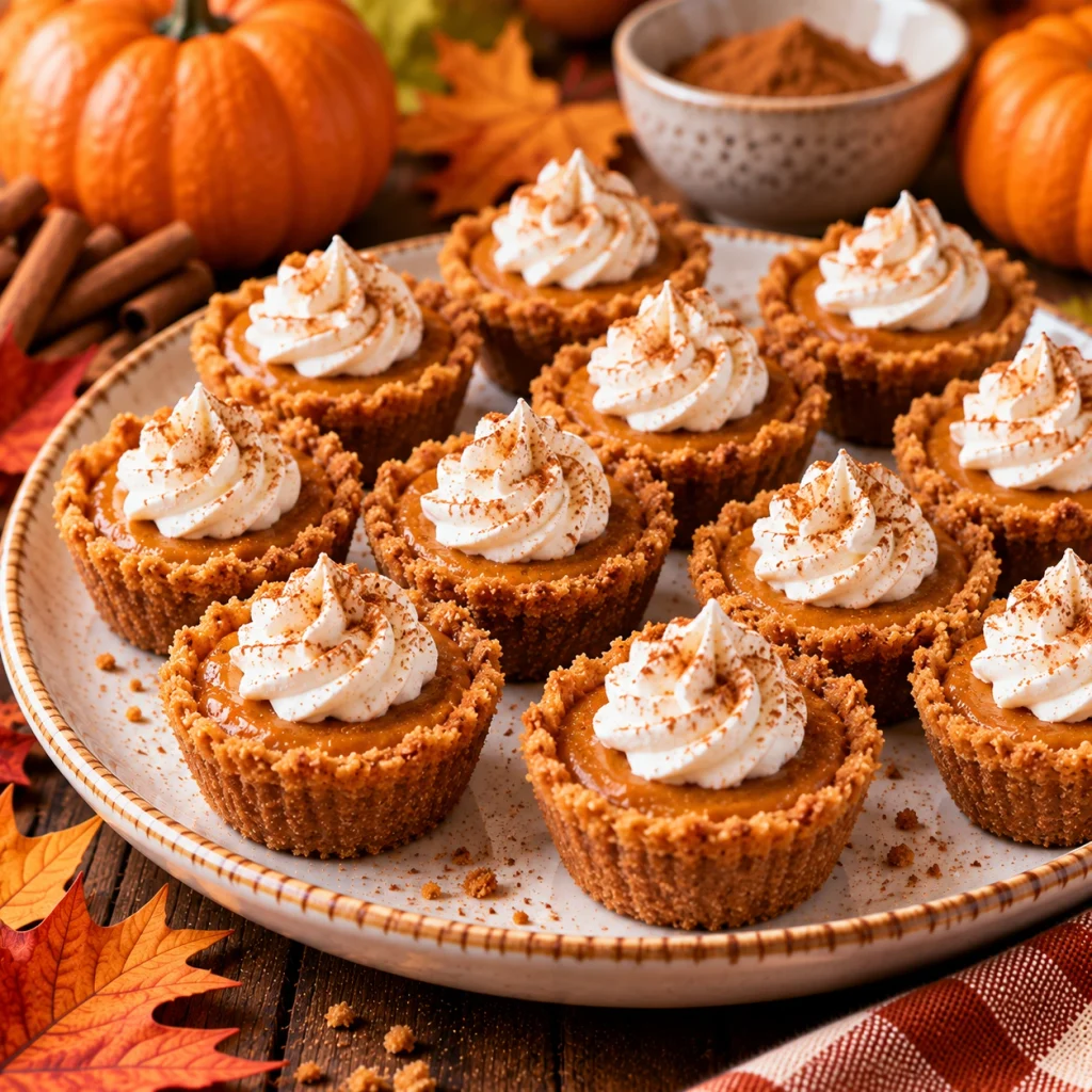 Mini Pumpkin Pie Cups