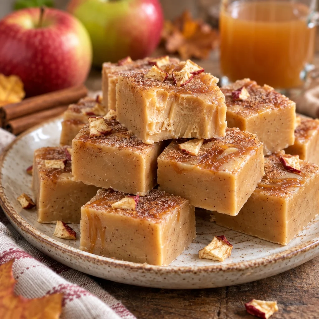 No-Bake Apple Cider Fudge