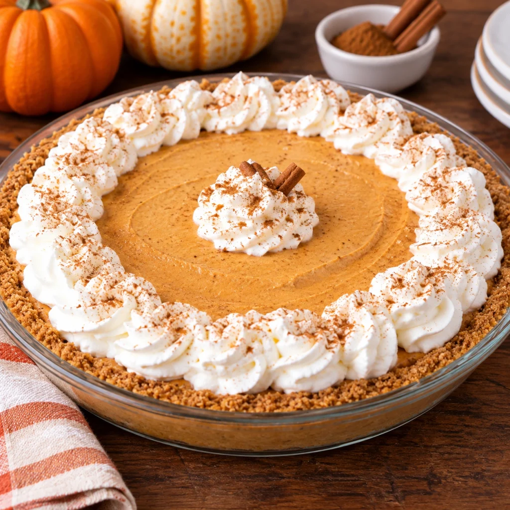 No-Bake Pumpkin Pie