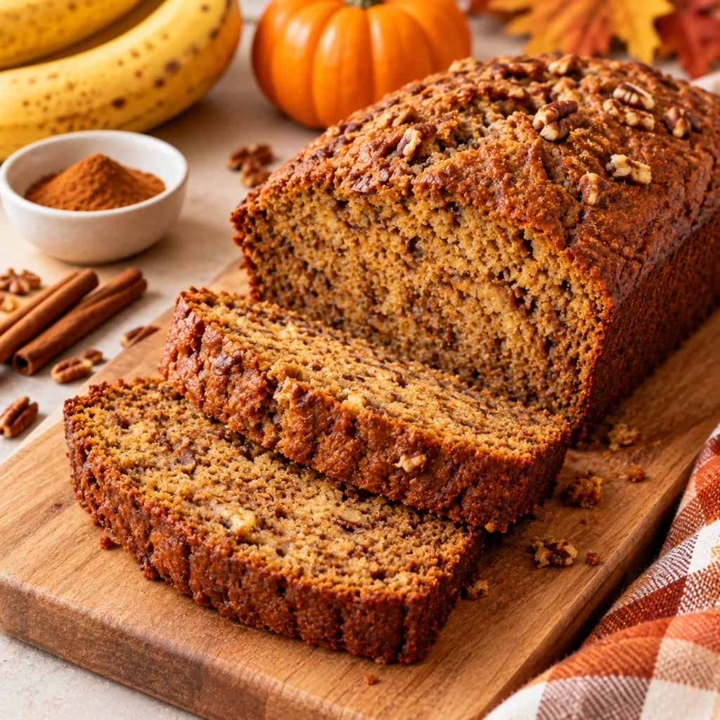 One-Bowl Banana Bread with a Fall Twist