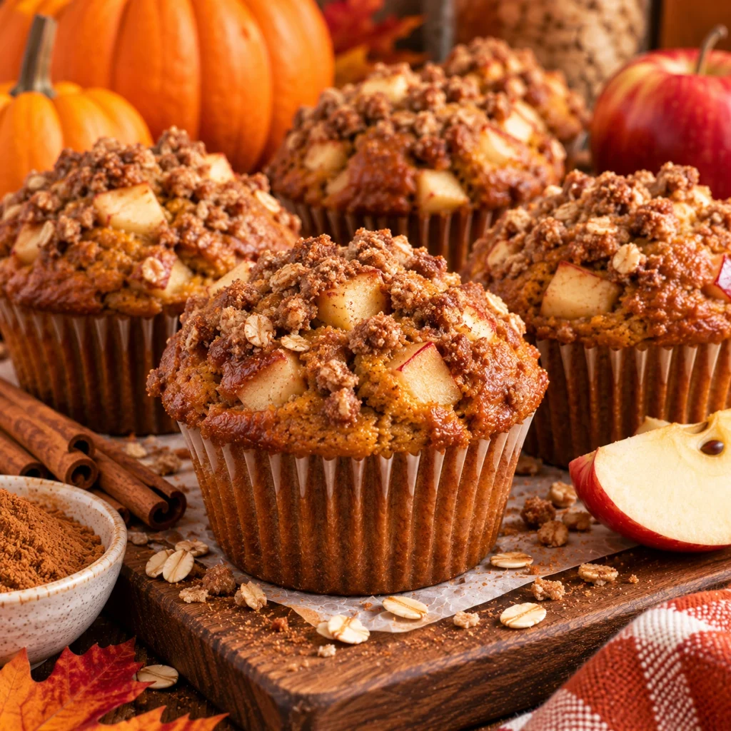Pumpkin Apple Muffins