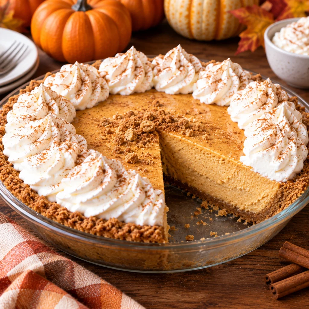 Pumpkin Cheesecake Pie
