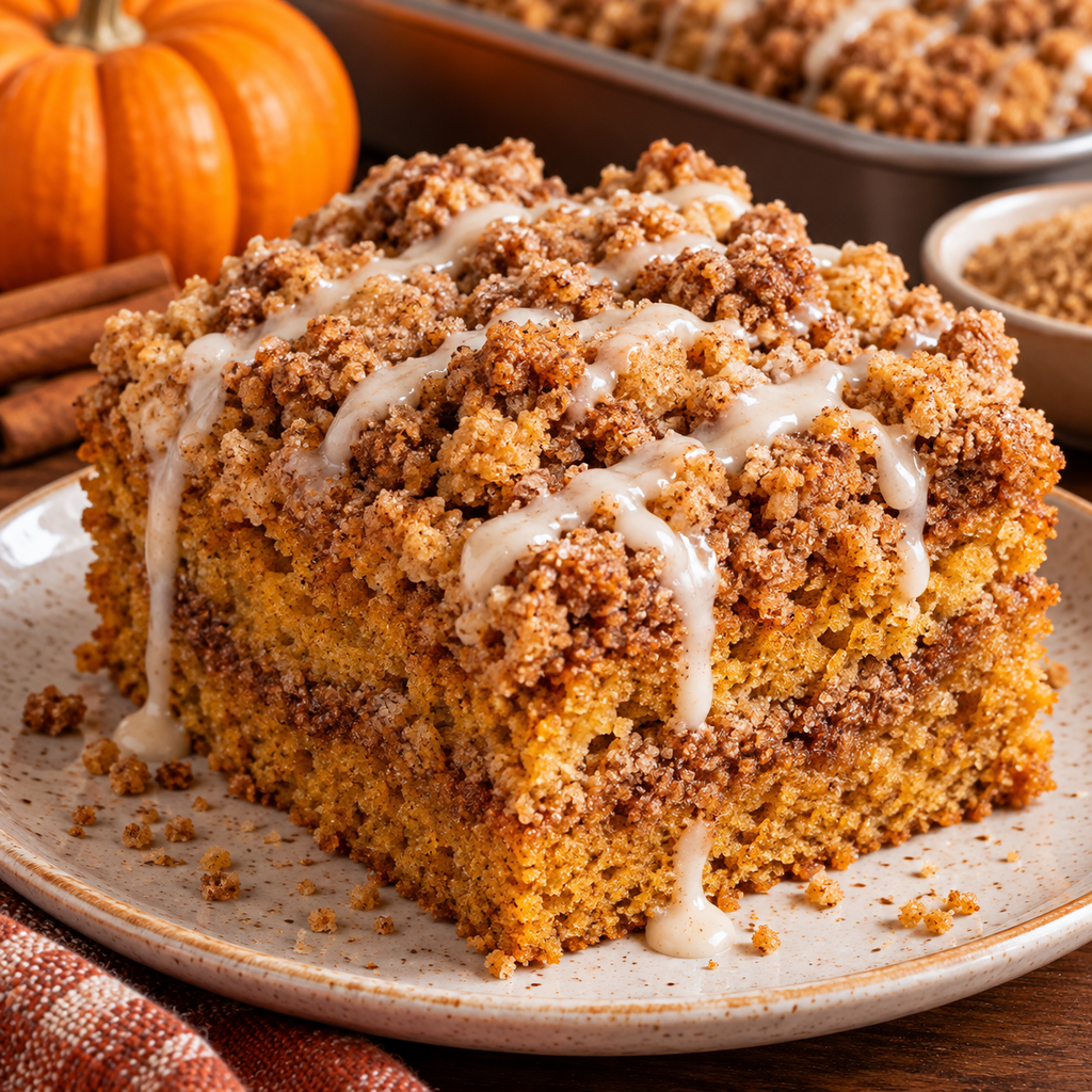 Pumpkin Crumb Cake