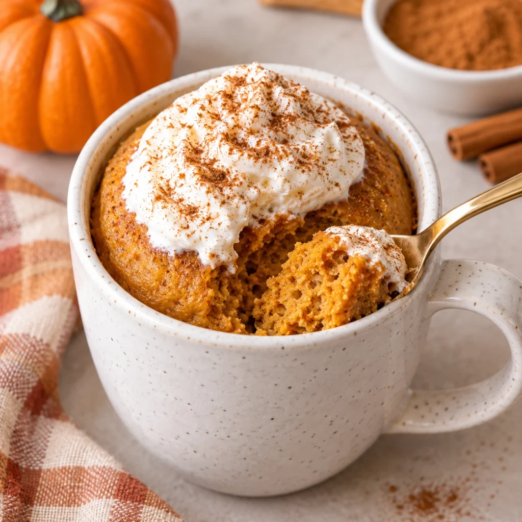 Pumpkin Mug Cake