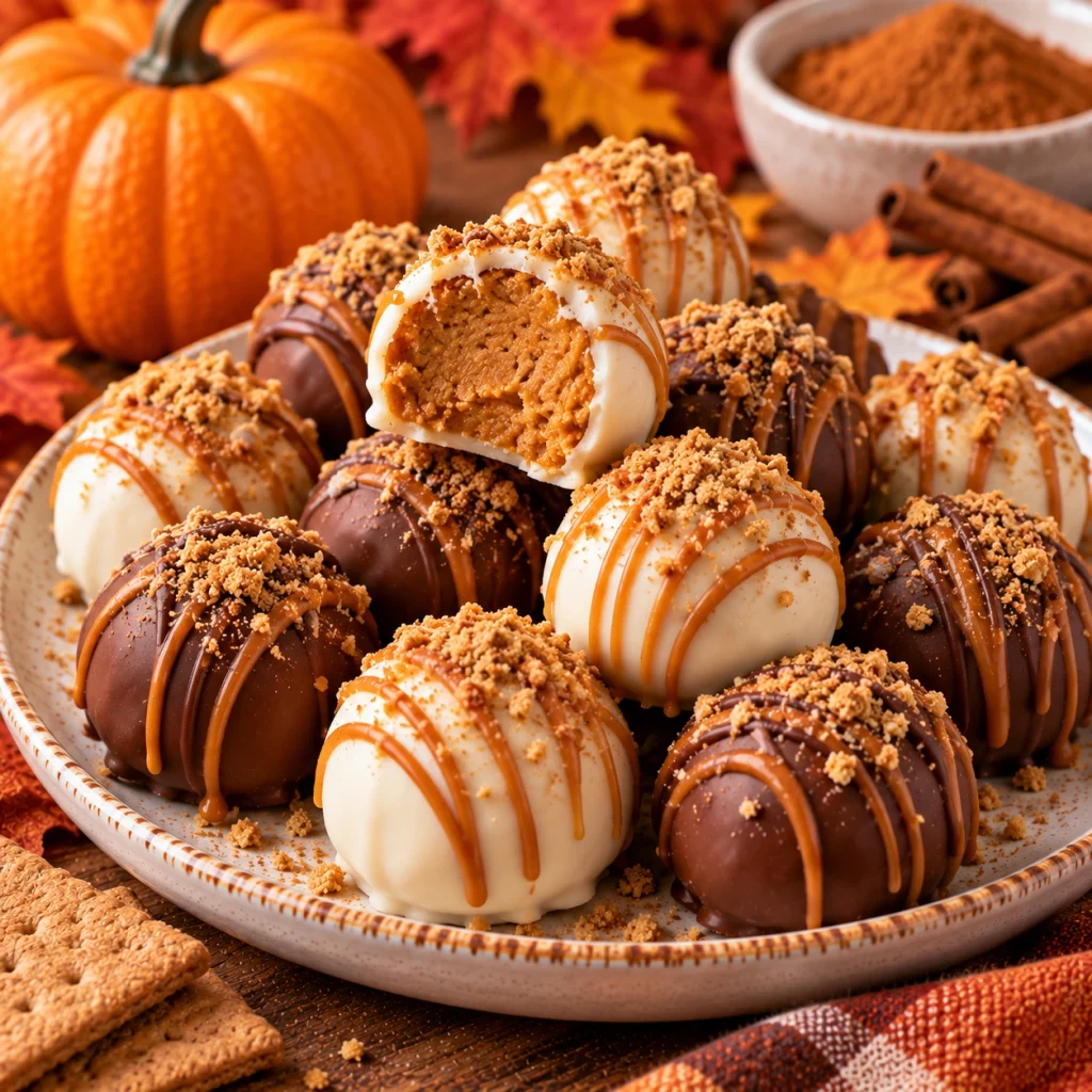 Pumpkin Pie Truffles