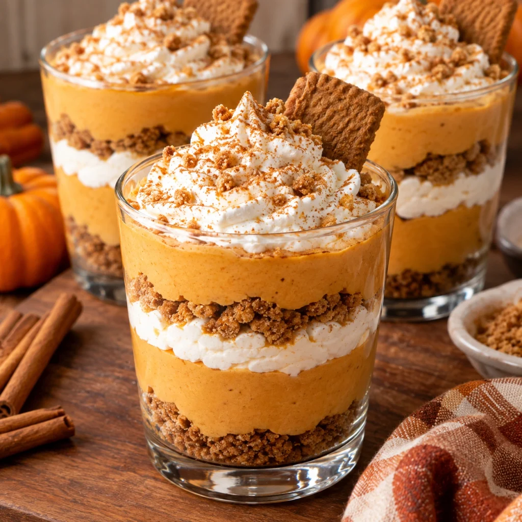 Pumpkin Pudding Parfaits