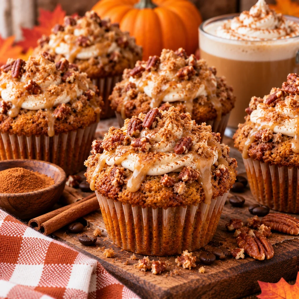 Pumpkin Spice Latte Muffins