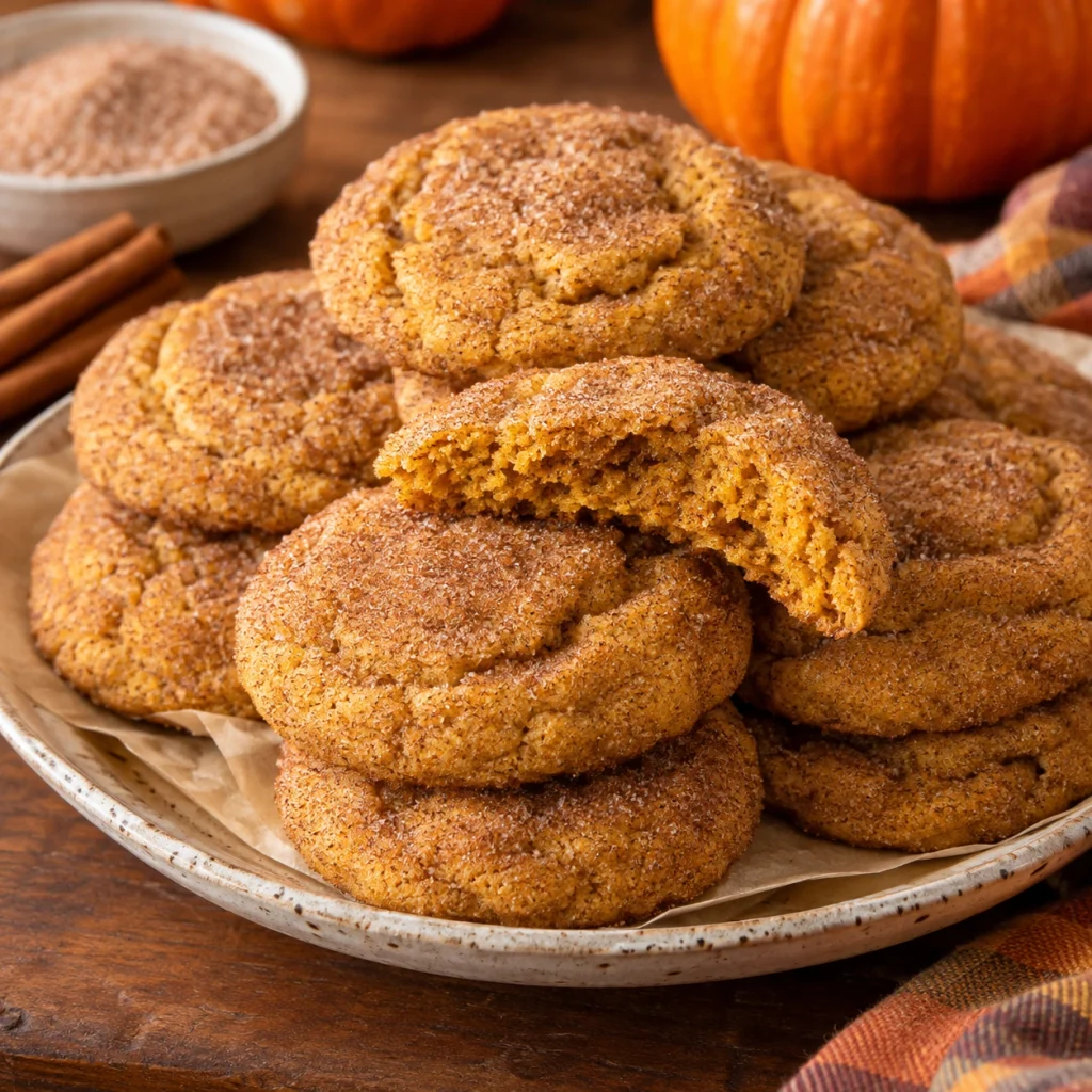 Pumpkin Spice Snickerdoodles