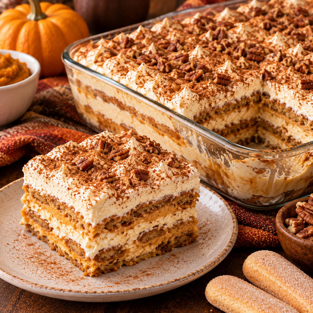 Pumpkin Tiramisu
