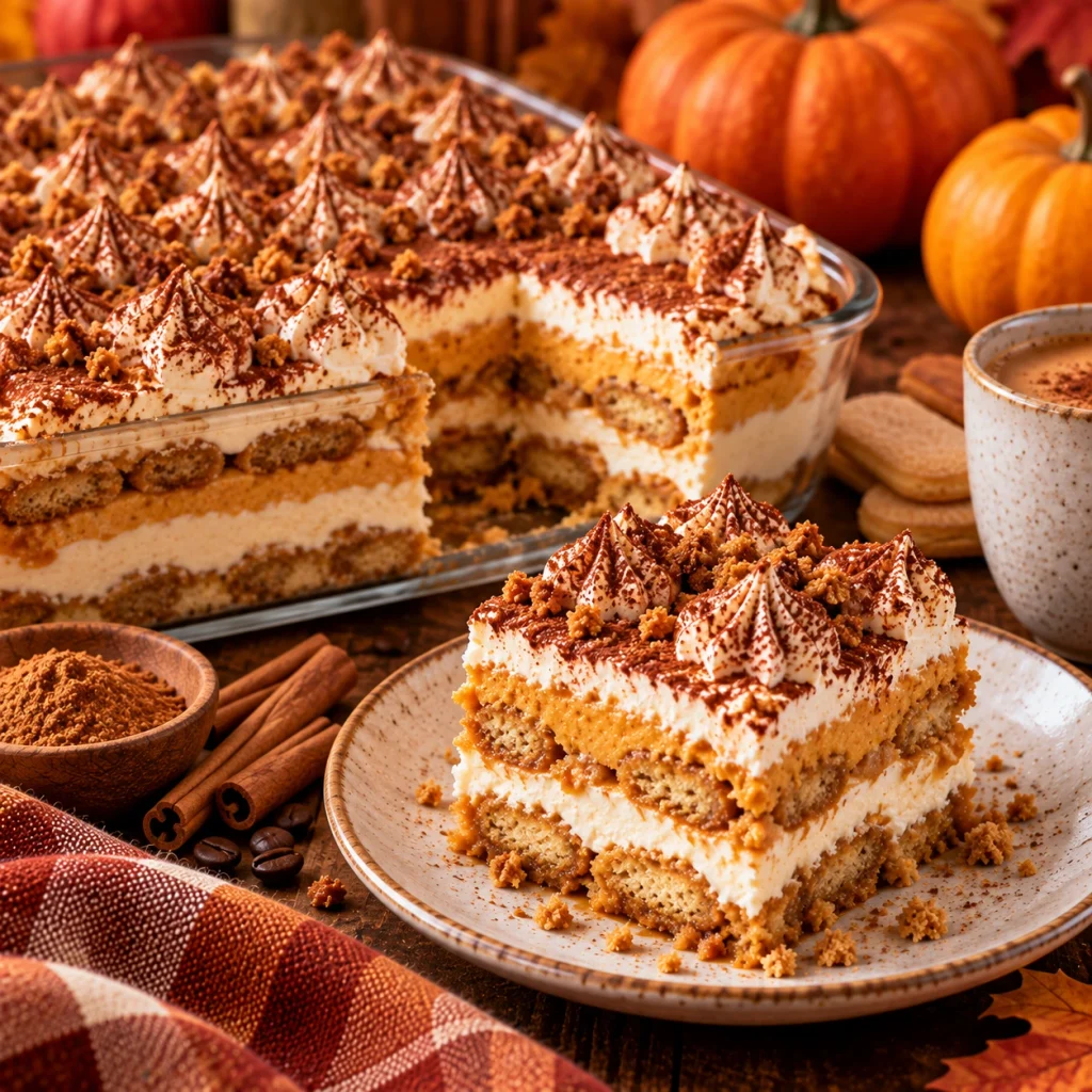Pumpkin Tiramisu